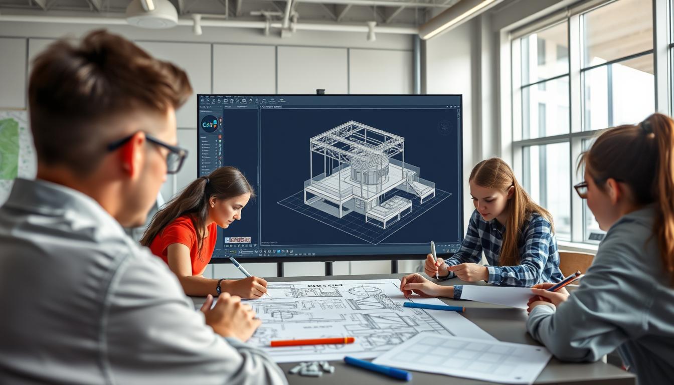 CAD structural drawing games for students