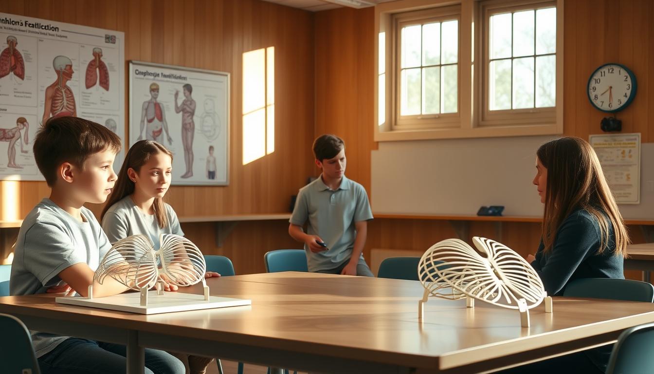 diaphragm action training games for students