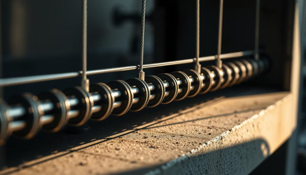 pre-tensioning process