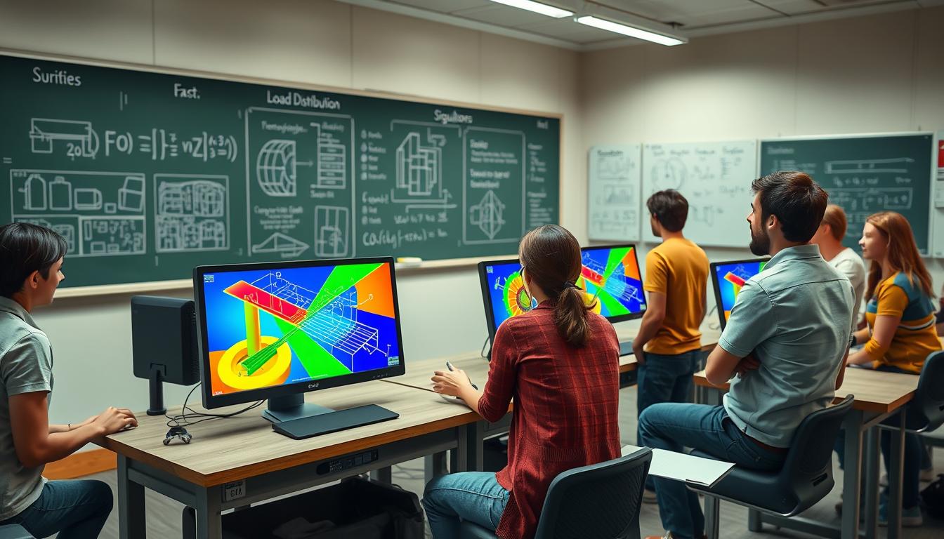 simulators teaching structural load distribution