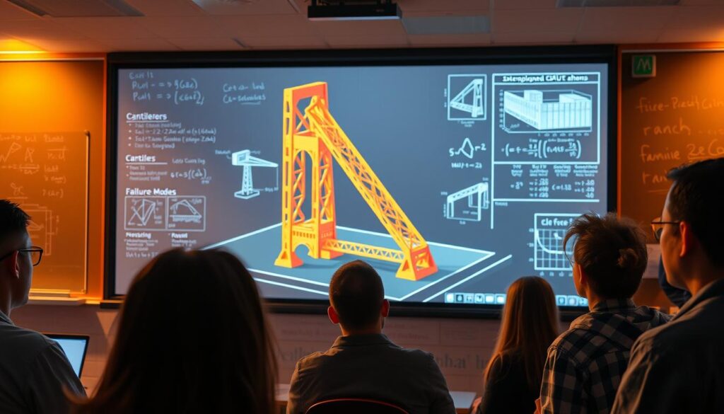 engineering simulators for cantilever analysis