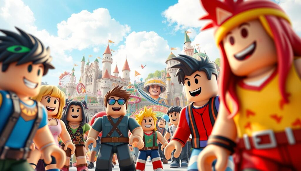 Roblox fenômeno jogos online