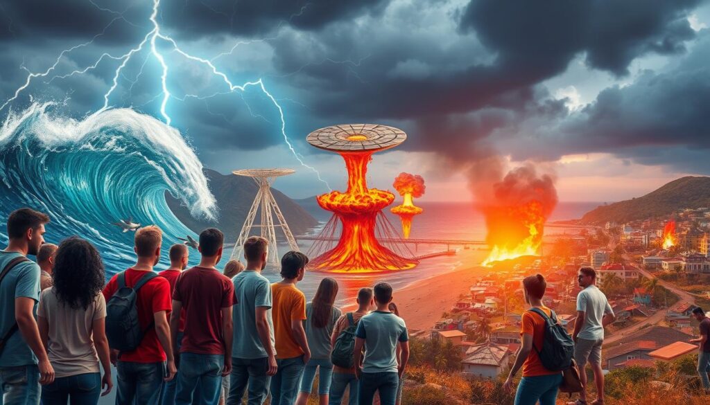 Conceito do jogo Natural Disaster Survival