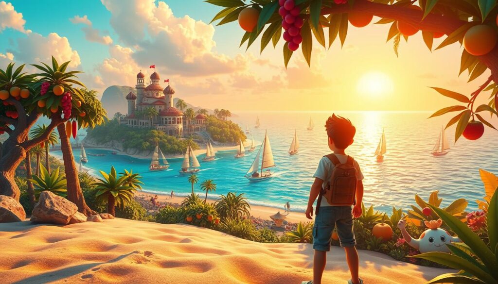 história de Blox Fruits