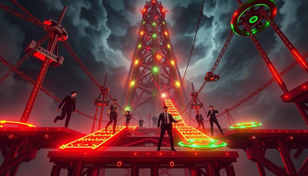 mecânicas do Tower of Hell