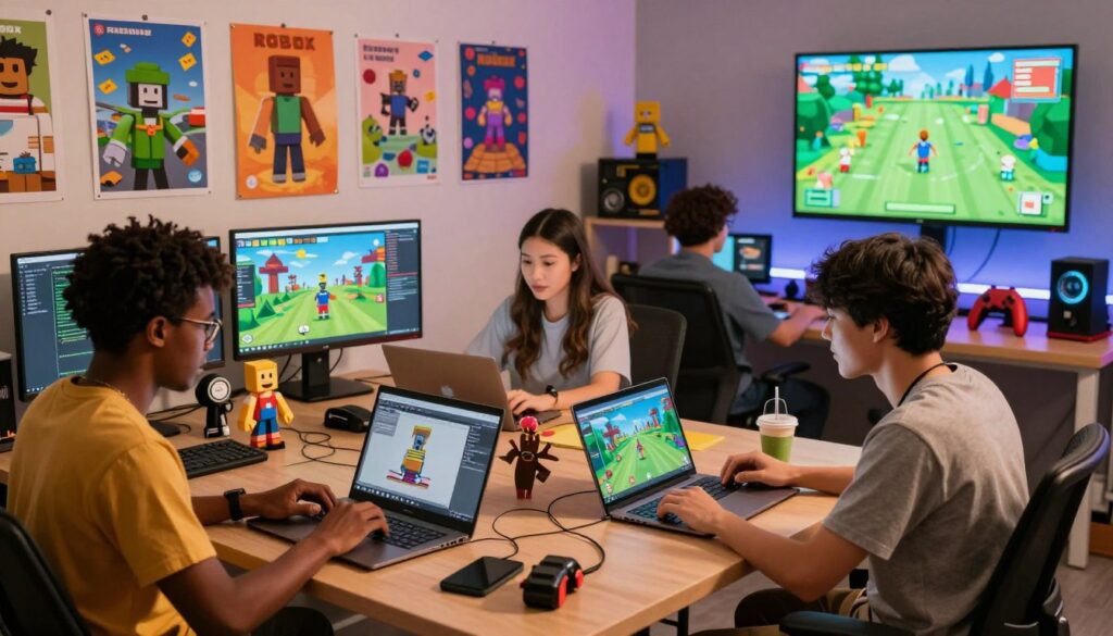 Desenvolvimento de jogos no Roblox